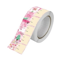 210 Pieces Christmas Tags Self Adhesive Gift Tags for Xmas Presents Christmas Name Tags Sticker for Wrapping Paper Festival Birthday Holiday Decorations (Sweet Style, 2.95 x 1.81 Inch)