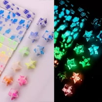 210 Strips Folding Origami Paper Luminous Lucky Wish Star Glows in Dark the K0J7