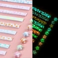 thumbnail image 1 of 210 Strips Folding Origami Paper Luminous Lucky Wish Star the in Glows Dark V69C, 1 of 8
