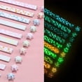 thumbnail image 1 of 210 Strips Folding Origami Paper Luminous Lucky Wish the Dark in Star Glows G4J3, 1 of 5