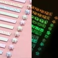 thumbnail image 1 of 210 Strips Folding Origami Paper Luminous Lucky Wish the Dark in Star Glows V4I9, 1 of 5