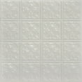 thumbnail image 1 of 210 - Tin Plated Drop-In Ceiling Tile in Eggshell White (24 Sq.ft/ Pack) - 6 Pieces, 1 of 5