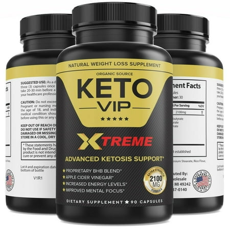 2100MG Keto Diet Pills Advanced Weight Loss that WORKS Burn Fat Carb Blocker VIP