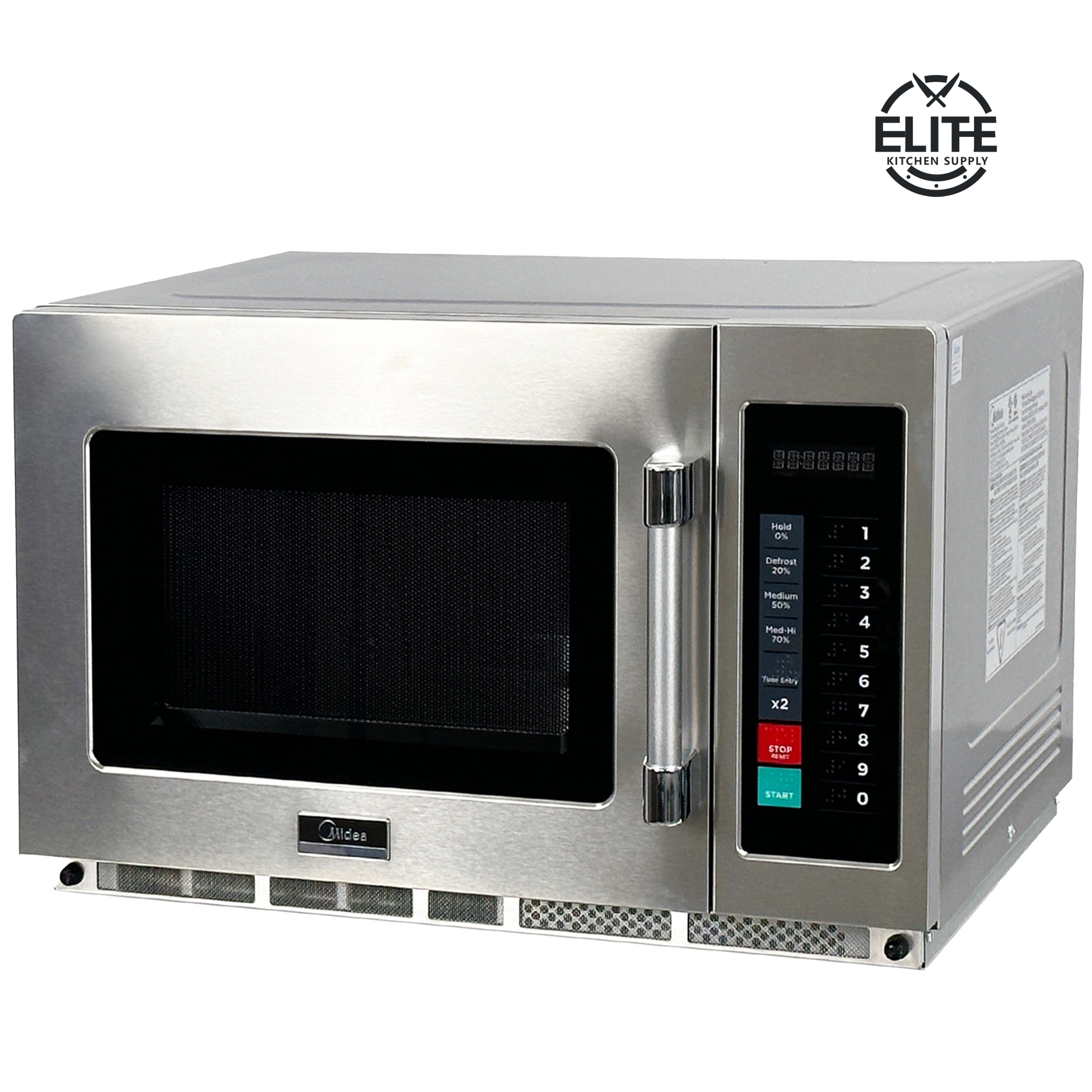 2100W Commercial Microwave Oven, 220V Heavy Duty Countertop Commercial Microwave Oven, NSF