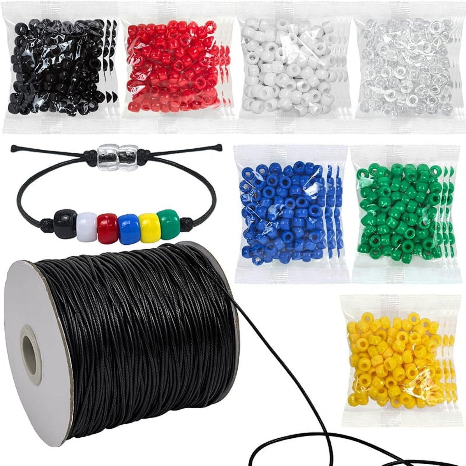 2100pcs Beaded Bracelet Making Kit School Crafts Holiday Bible School Supplies Religious Crafts