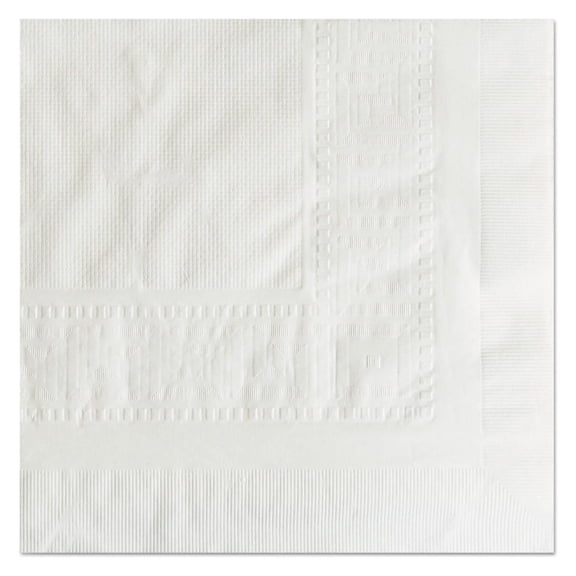 210130 Cellutex Tablecover, Tissue/ Lined, 54 in x 108-Inch, White, 25/Carton