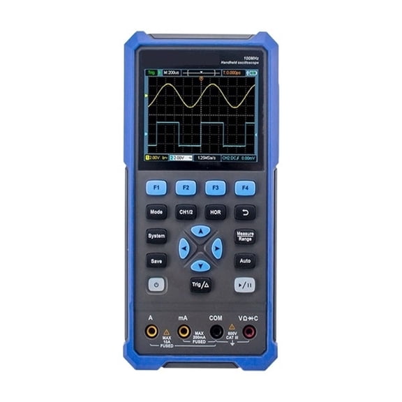 2102S 272S 242S Handheld Digital Oscilloscope 100MHz Bandwidth 500MS 2CH + 1CH Generator Multimeter ,Professional Designed