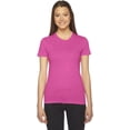 thumbnail image 1 of 2102W American Apparel Ladies Fine Jersey Short-Sleeve T-Shirt Fuchsia S, 1 of 2