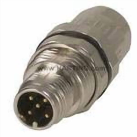 21038211525, Conn M12 Circular PIN 5 POS Crimp/Screw ST Panel Mount 5 Terminal 1 Port