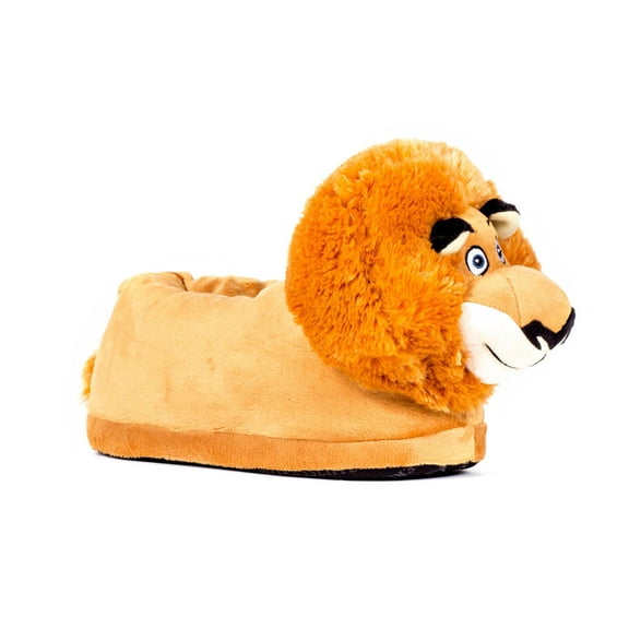 2104-4 - DreamWorks Madagascar - Alex Slippers - X-Large - Happy Feet Mens and Womens Slippers