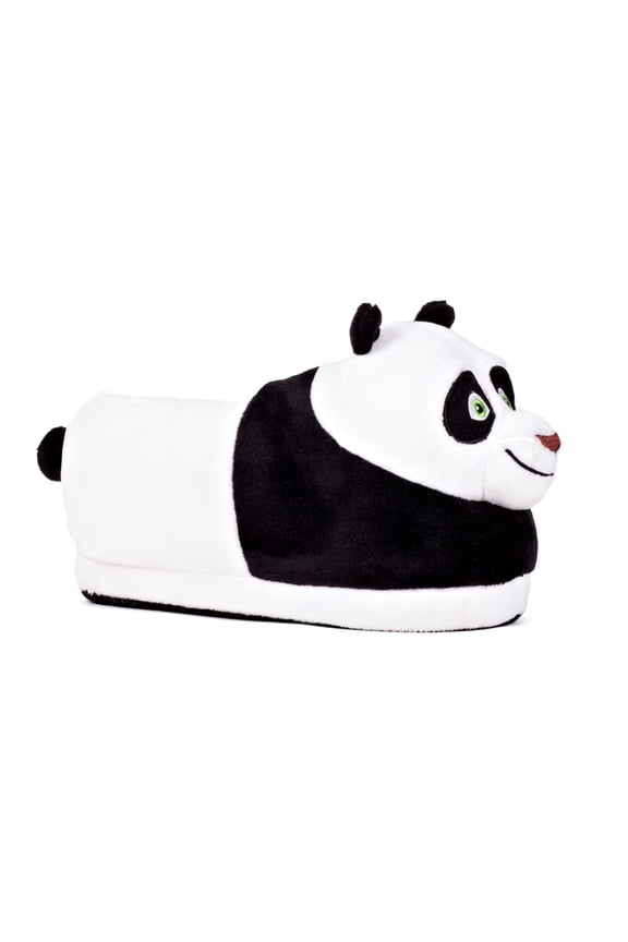 2109-9 - DreamWorks Kung Fu Panda - Po Slippers - Large - Happy Feet Mens and Womens Slippers