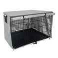 thumbnail image 1 of 210D Black/Grey Outdoor Oxford Cloth Pet Cage Cover Garden Courtyard Dog Cover Gray 124.5 * 79cm, 1 of 6