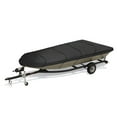 thumbnail image 2 of Blue 210D Waterproof Boat Cover - Heavy Duty Marine Sunshade For 11-13ft Fishing Boats, Trailerable 2 of 12