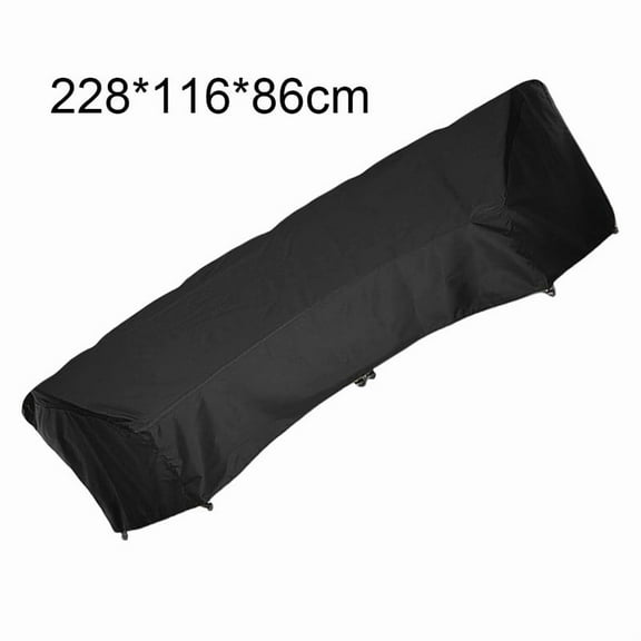 210D Outdoor Sofa Cover for Curved Furniture Designed with User Convenience in Mind 228*116*86cm 305*99*91cm 483*99*92cm