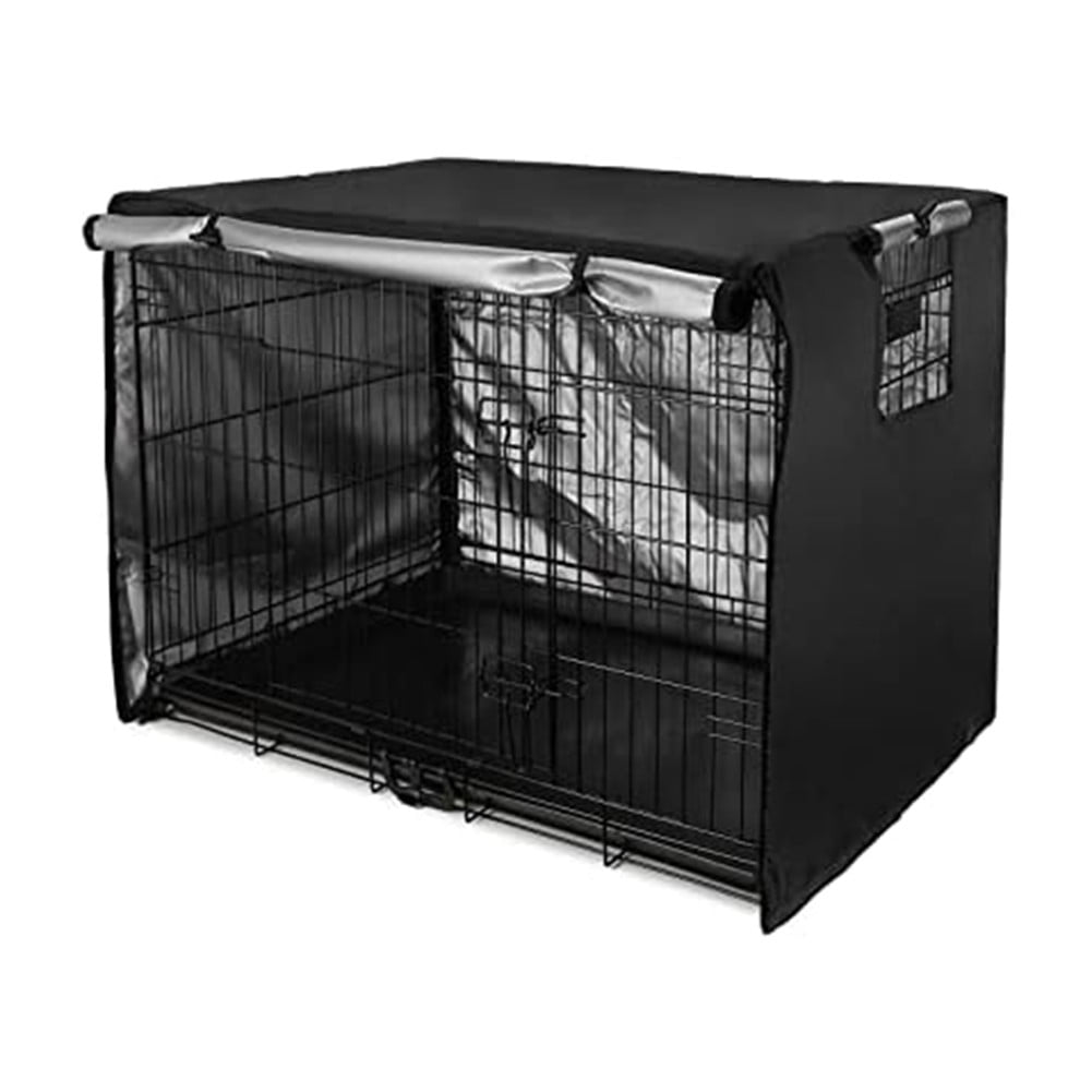 210D Oxford Pet Dog Cage Cover Dustproof Waterproof Kennel Sets Outdoor