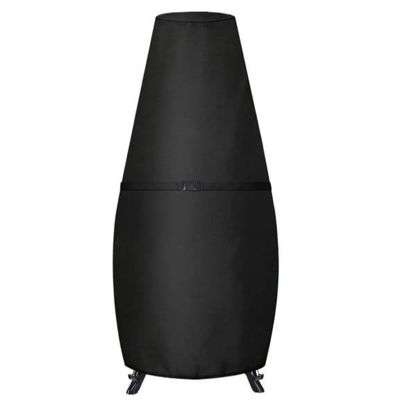 Chao Yuan 210D Oxford Waterproof Anti-UV Windproof Chiminea Cover, Outdoor Fire Pit Fireplace Protector Cover, 48.03 24.02 47.64 in