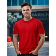 thumbnail image 1 of 210G 100%cotton Solid Color Men's T-shirt For Summer Outdoor, Casual Male Clothing, Gift For Men, 1 of 7