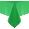 thumbnail image 1 of 210GSM Rectangle Table Cloth - Heavy Duty Water Proof Microfiber Tablecloth, Decorative Fabric Table Cover for Outdoor and Indoor Use (Green, 52x 52Inch), 1 of 6