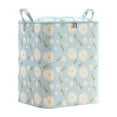 thumbnail image 1 of 210L Storage Cubes Linen Fabric Foldable Collapsible Storage Cube Bin Organizer Basket with Lid, Handles, Removable Divider For Home, Office, Nursery, 1 of 2
