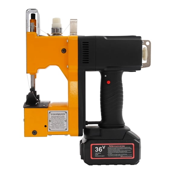 210W Cordless Bag Closing Machine 1700 Stitches/Min,36V Bag Sewing Machine Cordless Portable Bag Sewer 1700SPM Automatic Thread Cutter with Lithium Battery US 110V
