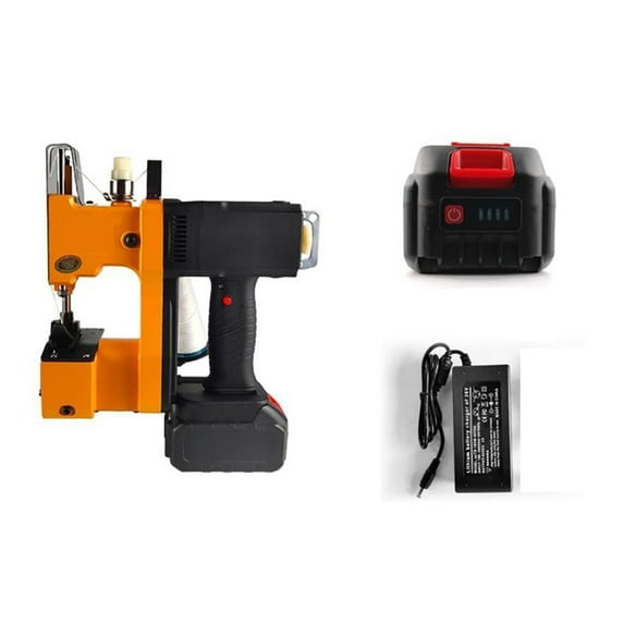 210W Electric Handheld Sewing Machine 36V Lithium Battery Rechargeable Protable Sewing Machine Woven Bag Sealing Machine ,Easy to Use