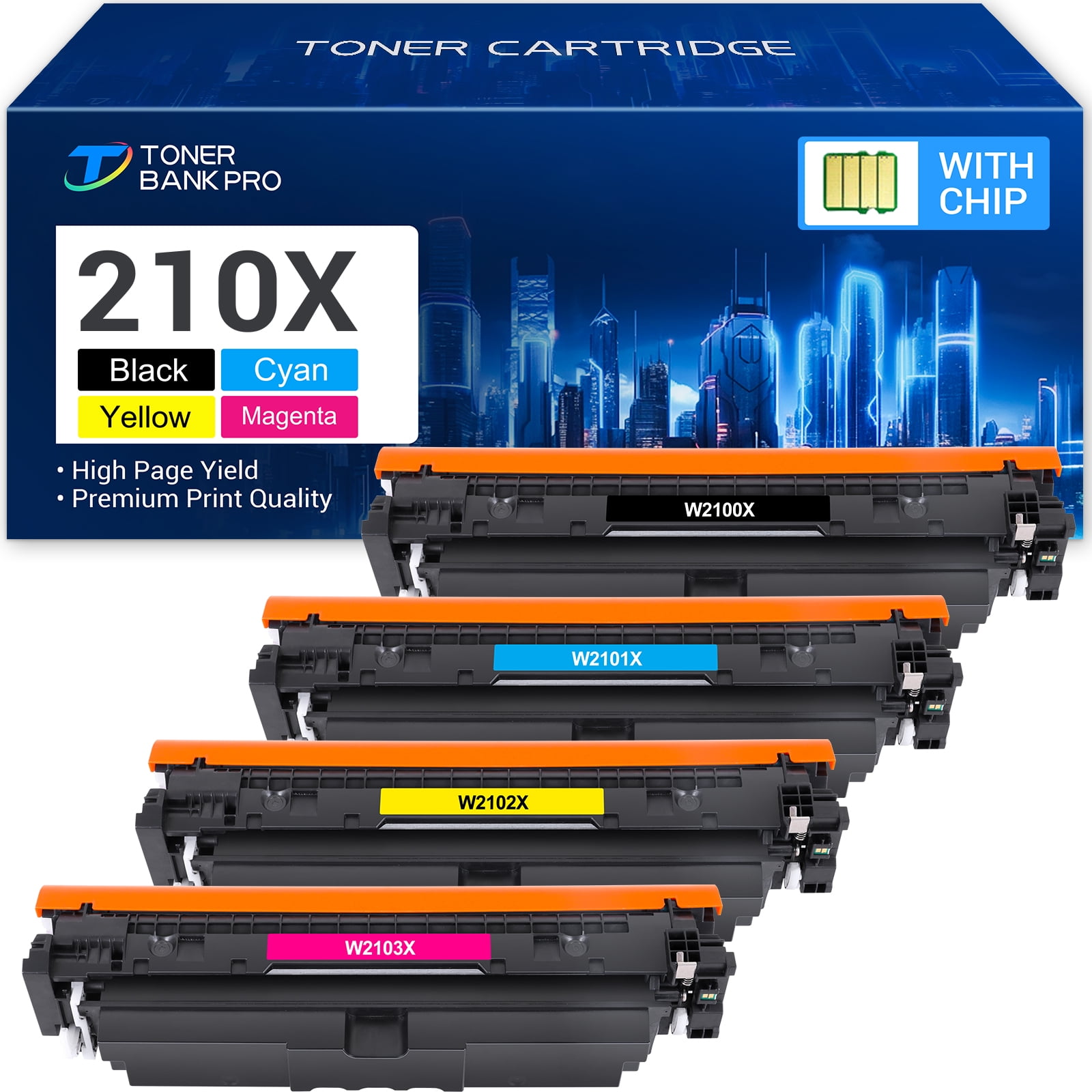 Color toner cartridges sale