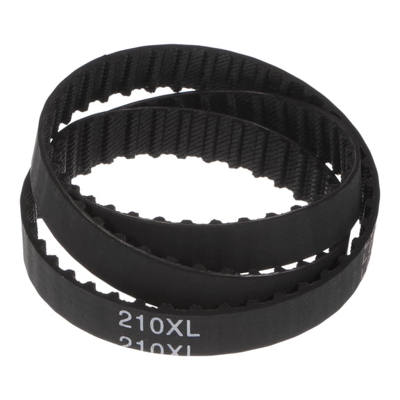210XL 037 Timing Belt 105 Teeth Rubber Geared Cogged Belt, 0.37" Width, 0.20" Pitch