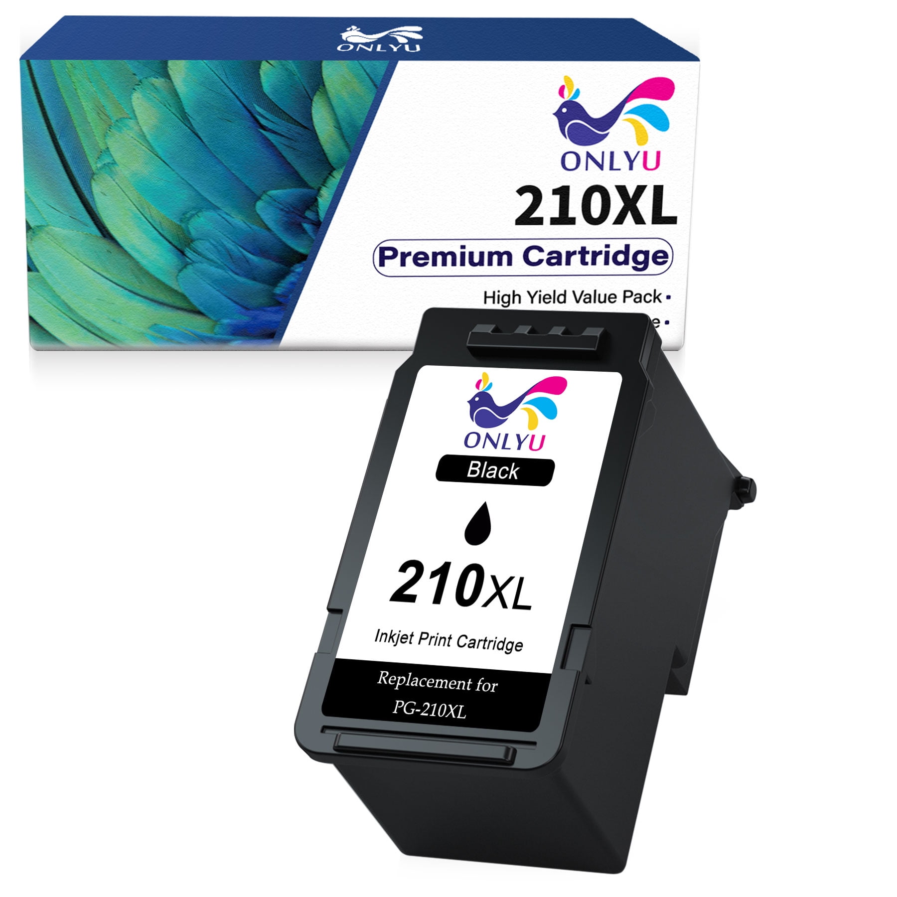 210XL Black ink cartridge compatible Replacement for Canon 210XL Black