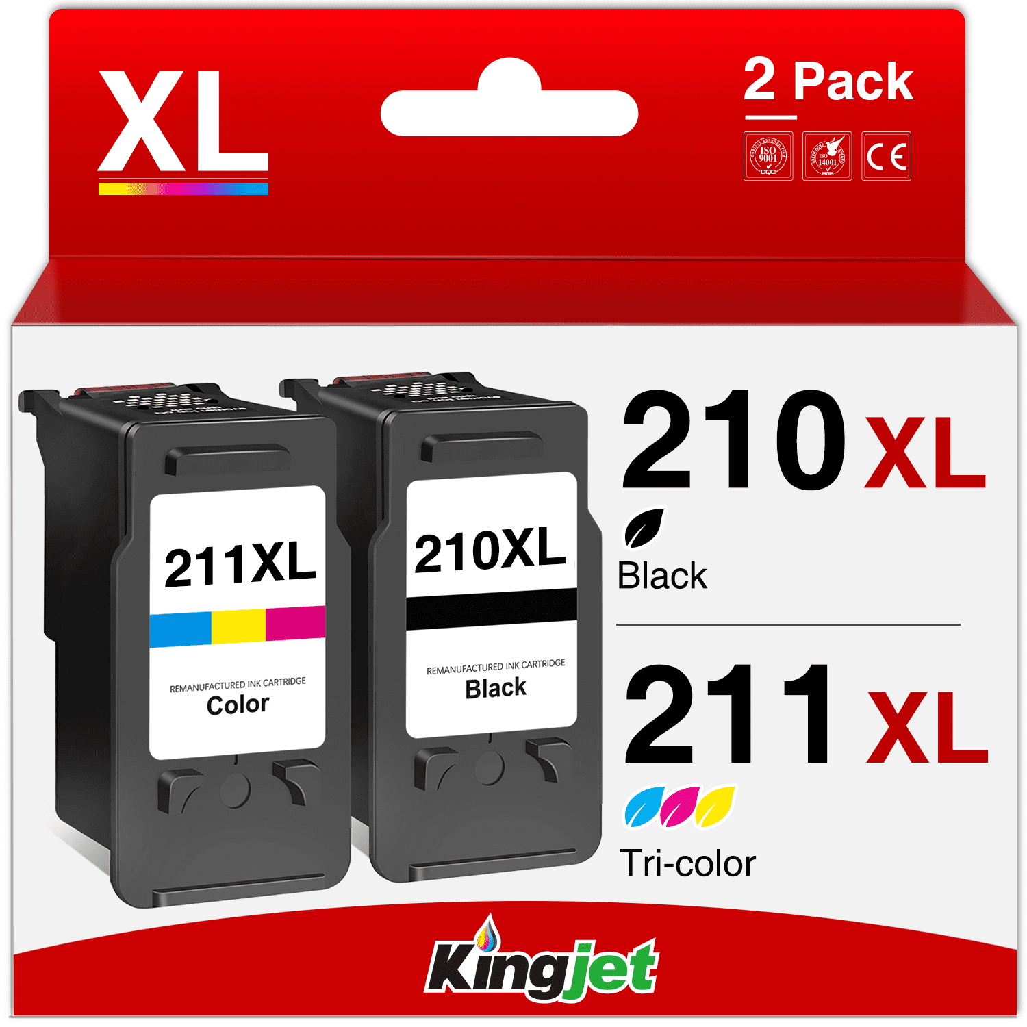 210XL Ink Cartridge for Canon 210XL Black Ink for Canon 210XL 211XL ...