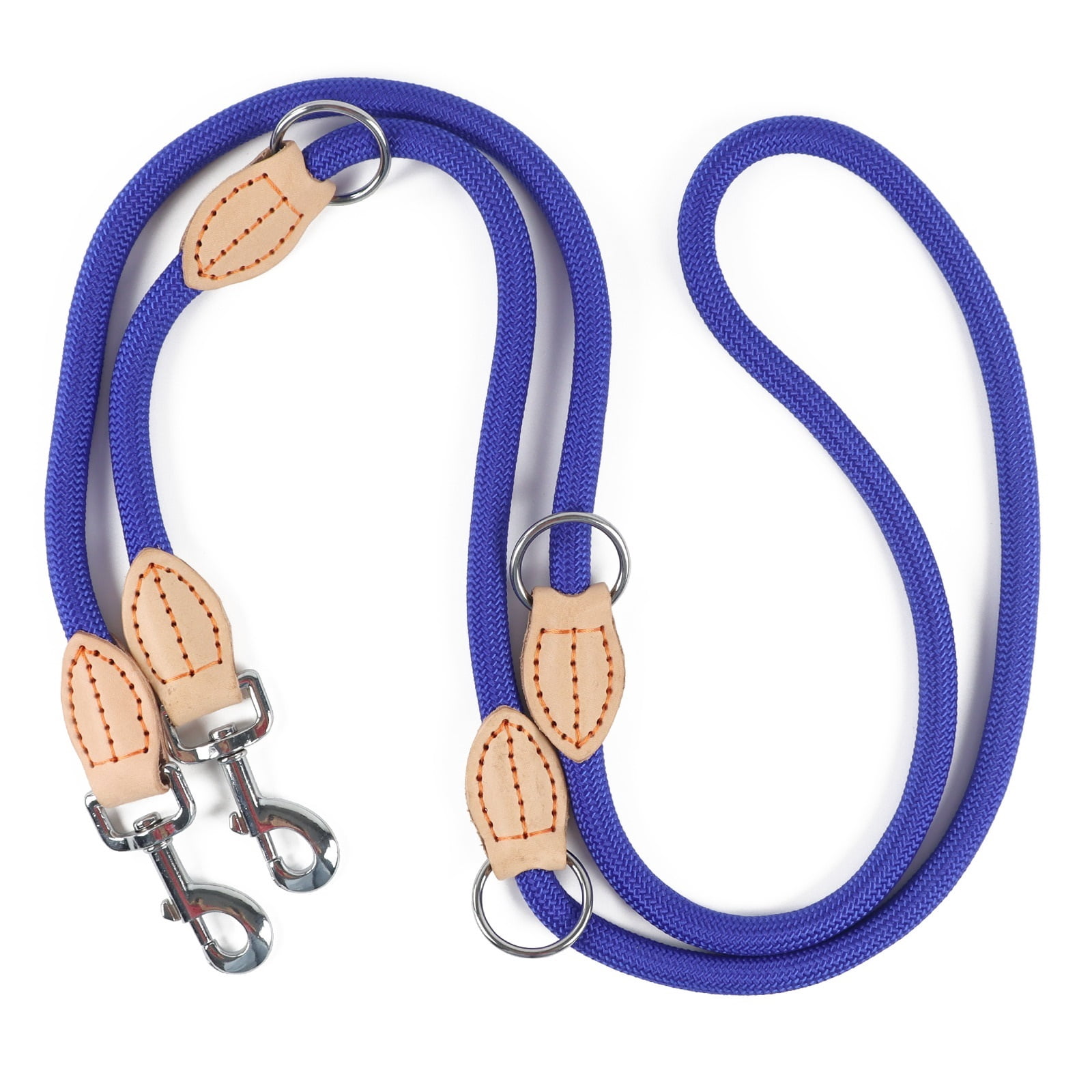 210cm Multipurpose Medium Size Dog Double Leash Leashes Adjustable And Nylon Hands Free Small Dog Leash For 2 Dogs