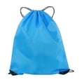 thumbnail image 1 of 210d Polyester Drawstring Bag Sports Shoulder Drawstring Backpack Storage Drawstring Pocket(One Size,C), 1 of 2