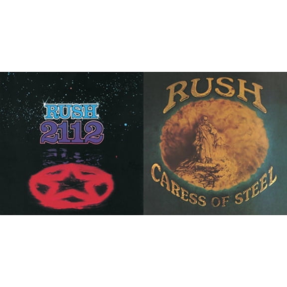 Caress Of Steel (180G/Dl Card) & 2112 (180G) [LP Vinyl Bundle]