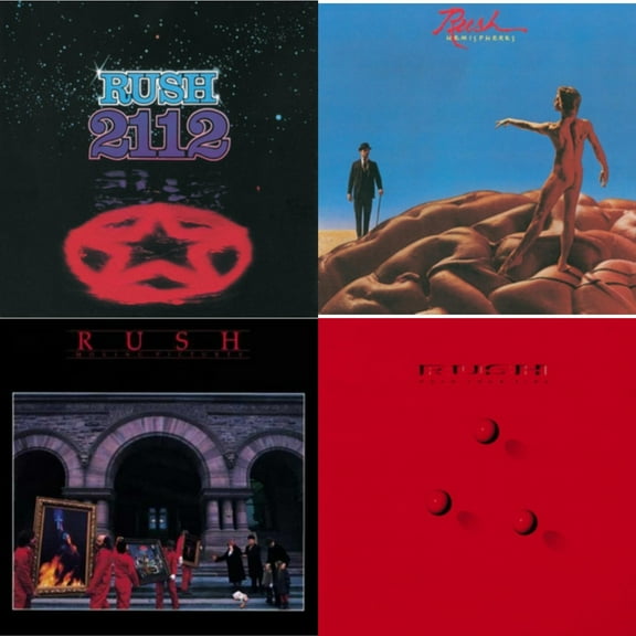 2112 (180G) & Hemispheres (180G) & Moving Pictures (180G LP Vinyl/Dl Card) & Hold Your Fire (180G)