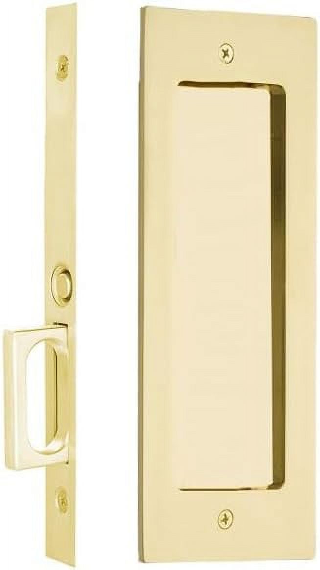 2114 71/4 Inch Height Passage Pocket Door Mortise Lock from The Modern