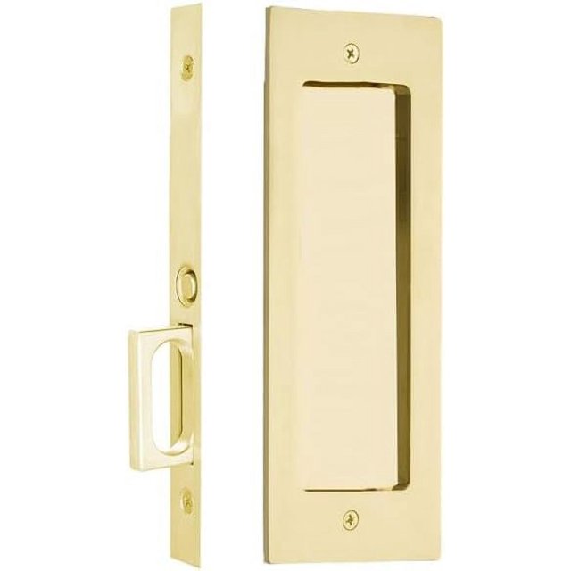 2114 71/4 Inch Height Passage Pocket Door Mortise Lock from The Modern