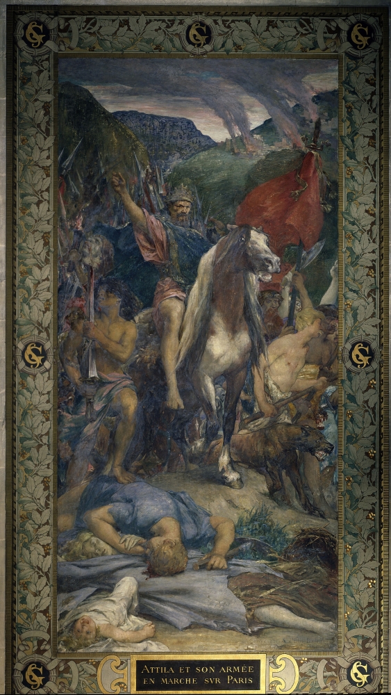 2114 Jules Elie Delaunay (1828-1891) French School Canvas Art - (18 x 24)