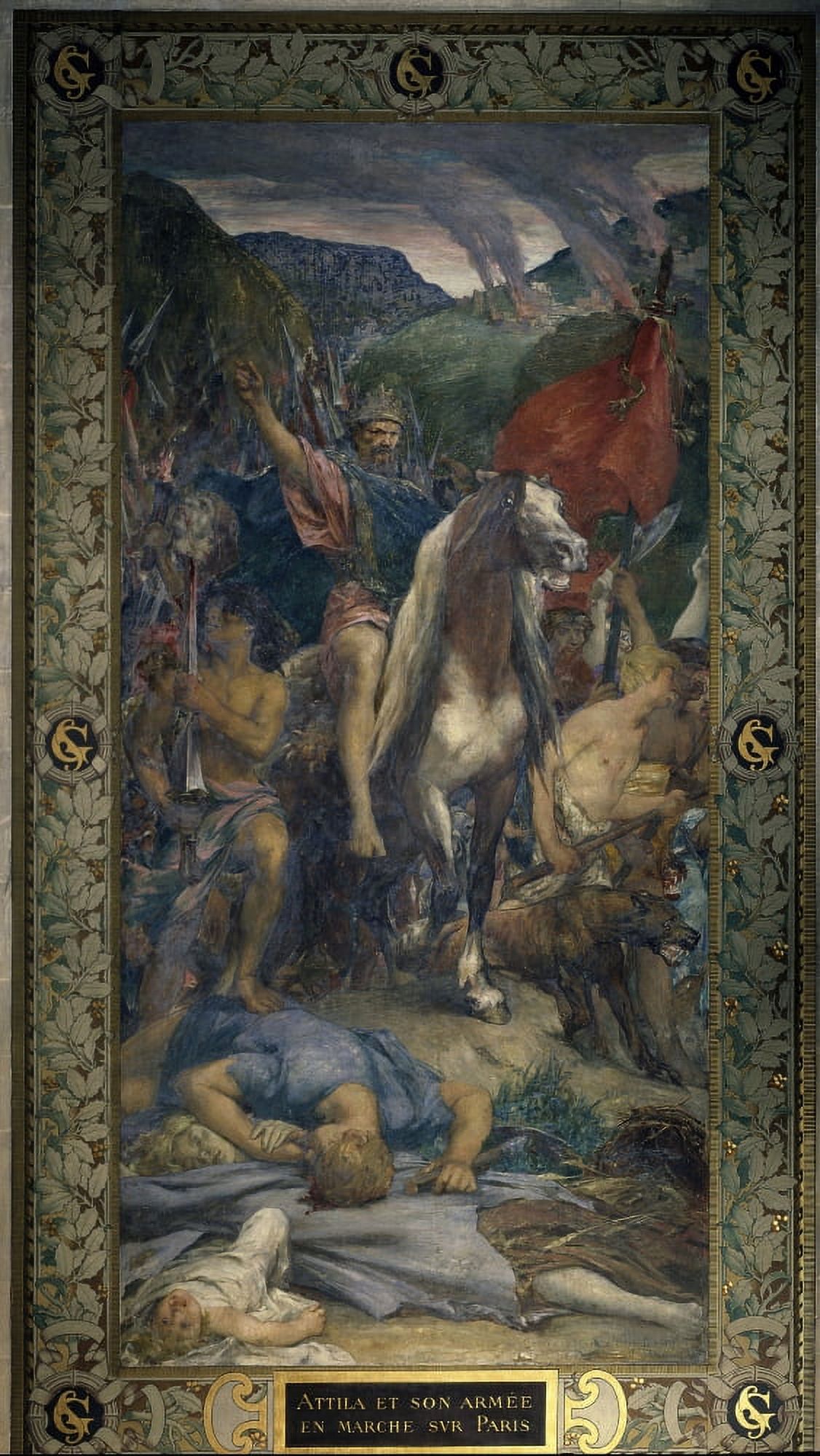 2114 Jules Elie Delaunay (1828-1891) French School Canvas Art - (24 x 36)