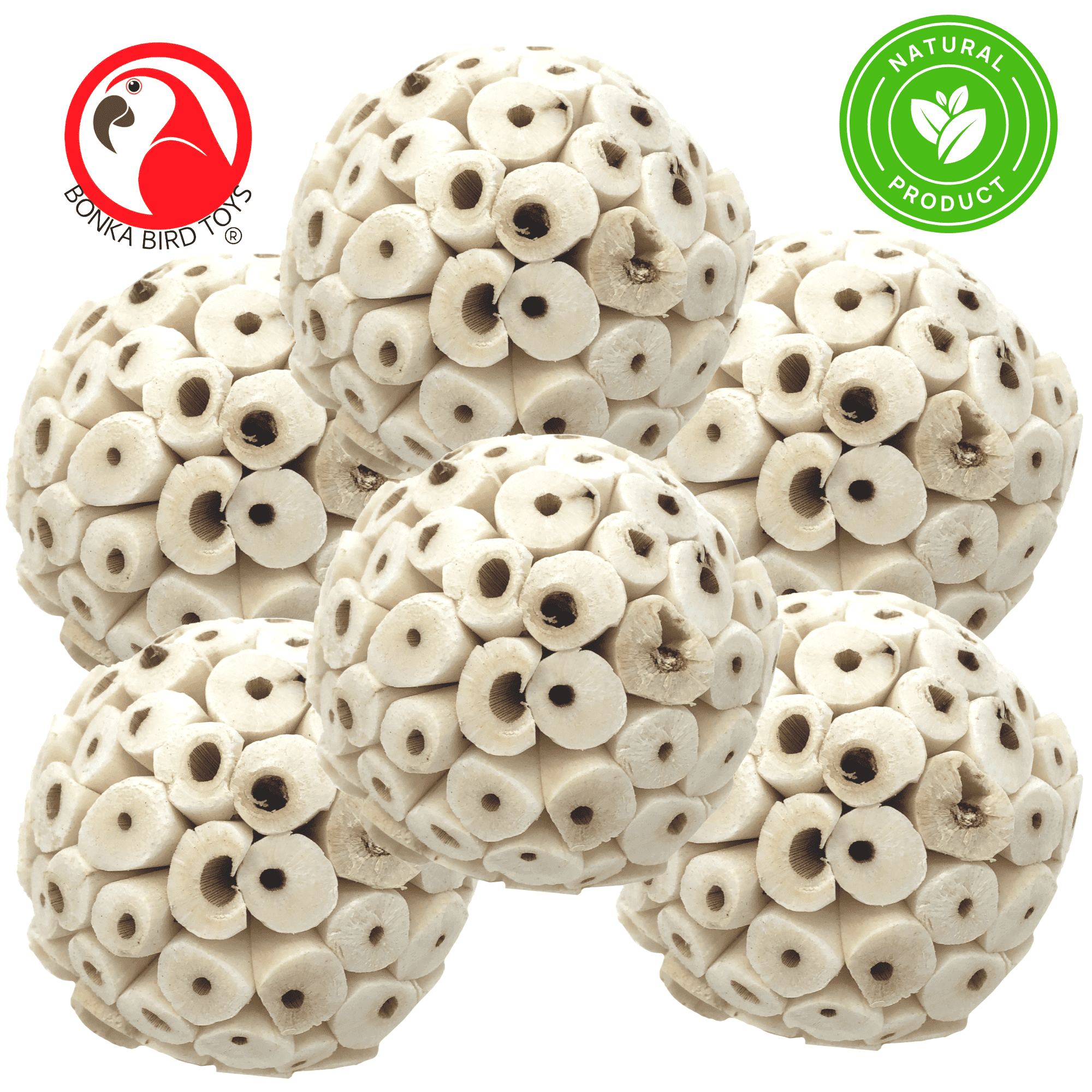 2117 pk6 Sola Atta Ball Foot Talon Bird Toys