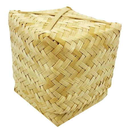 2118 Woven Palm 2"Foraging Box Bird Toy