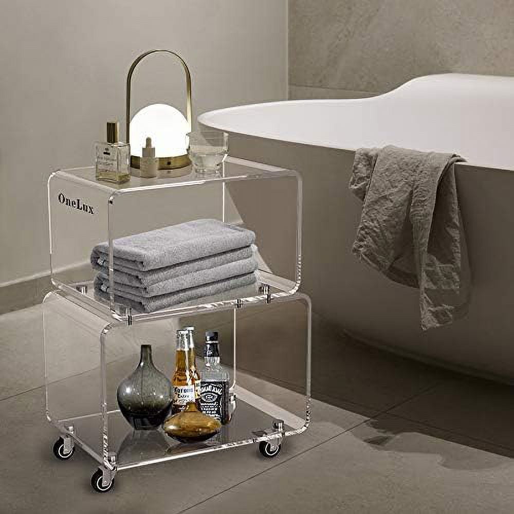 2119 Rolling Utility Cart Tower Rack for Kitchen Bathroom Laundry ...