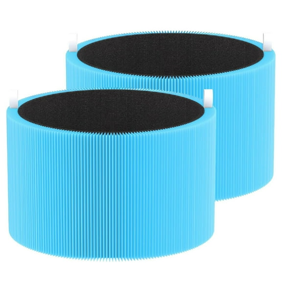 211i Max Allergen Defense Replacement Filter Compatible with Blueair Blue Pure 211i Max Air Purifier, H13 Ture HEPA and High-Efficiency Activated Carbon Filters, Replace part # F2MAX, 2 Pack