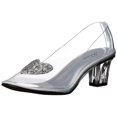 thumbnail image 1 of 212-Ariel Clear Princess Slipper, 1 of 2