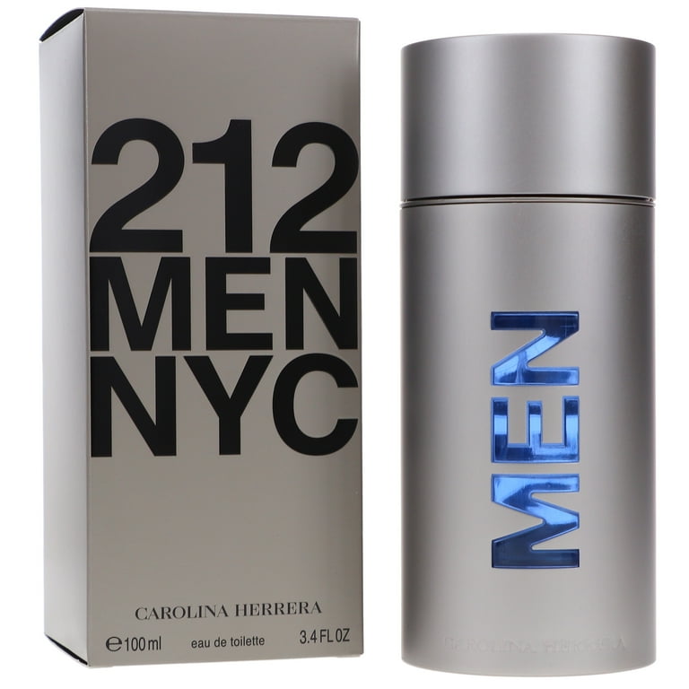 香水(男性用) Carolina Herrera 212 Men NYC 100ml Carolina Herrera 212 MEN NYC, Woody Floral Musk Fragrance