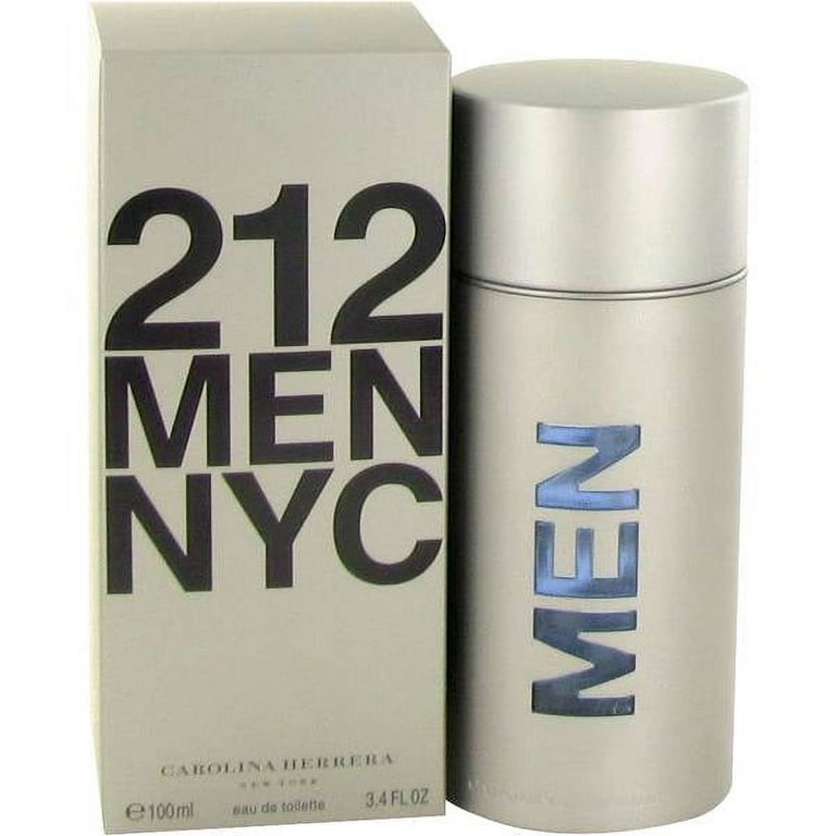 212 MEN NYC * Carolina Herrera 3.3 oz / 100 ml Eau de Toilette Men