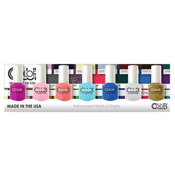 212 Main 05KOFFICE7 Color Club Nail Polish Gift Set, Out of Office - 7 Piece