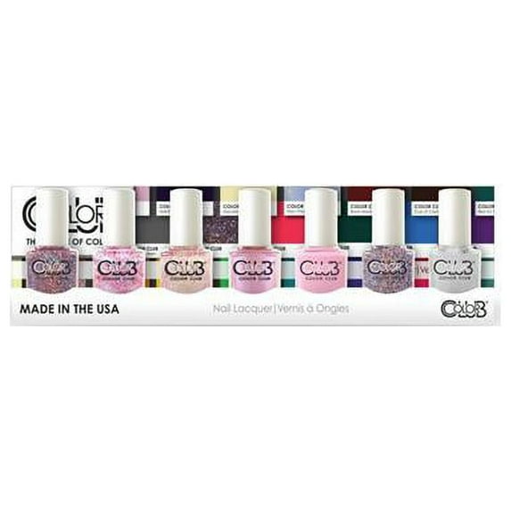 212 Main 05KPINKGL7 Color Club Nail Polish Gift Set, Think Pink - 7 Piece