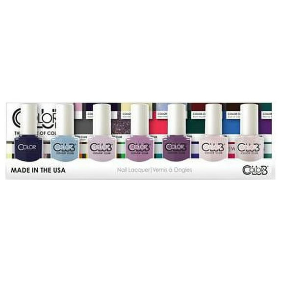 212 Main 05KWINNEU7 Color Club Nail Polish Gift Set, Cool Down - 7 Piece
