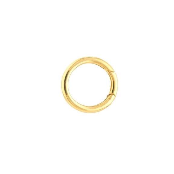 212 Main UBS014022852-14Y 14K Yellow Gold 19.25 mm Round Push Lock