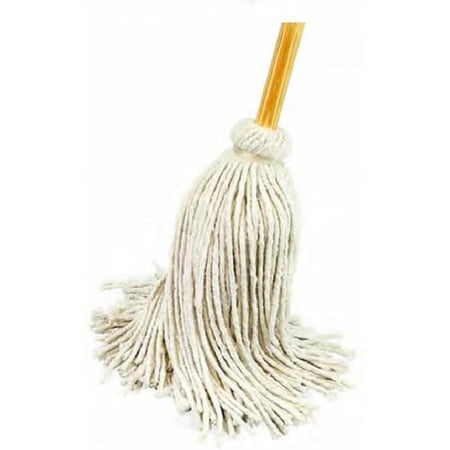 212 Main 5571 60 in. No. 20 Premium Cotton Deck Mop with Lacquard FInsihed Handle - Pack of 6