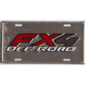 Ford FX4 Off Road License Plate